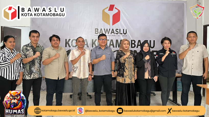 Steffen Linu Supervisi Ke Bawaslu Kotamobagu Terkait Pengawasan PDPB 