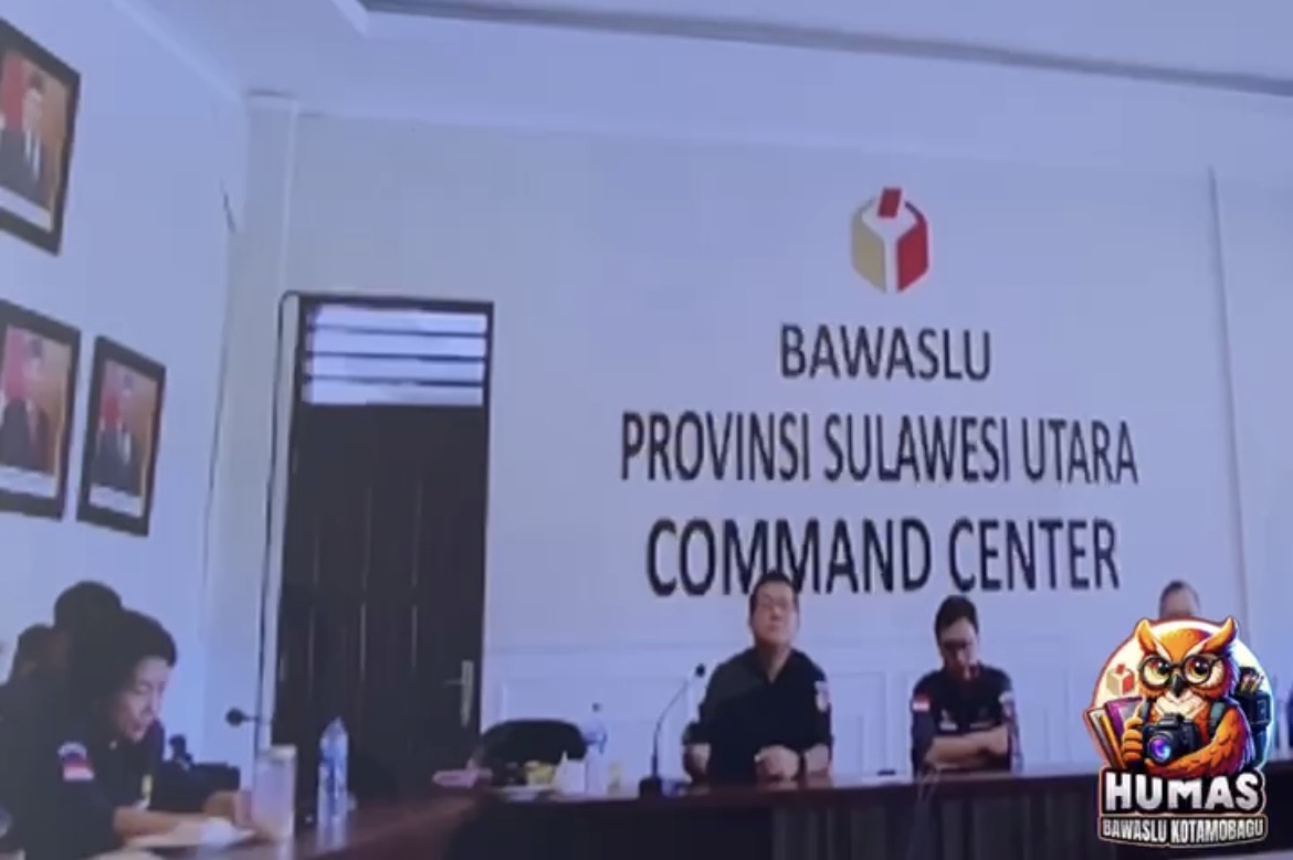 Foto : Penyampaian Materi dari Koordinator Divisi Pencegahan, Parmas dan Humas Steffen S. Linu