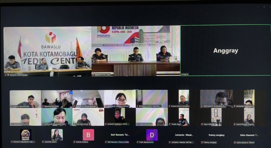 Meeting zoom persiapan pelaksanaan P2P 2026