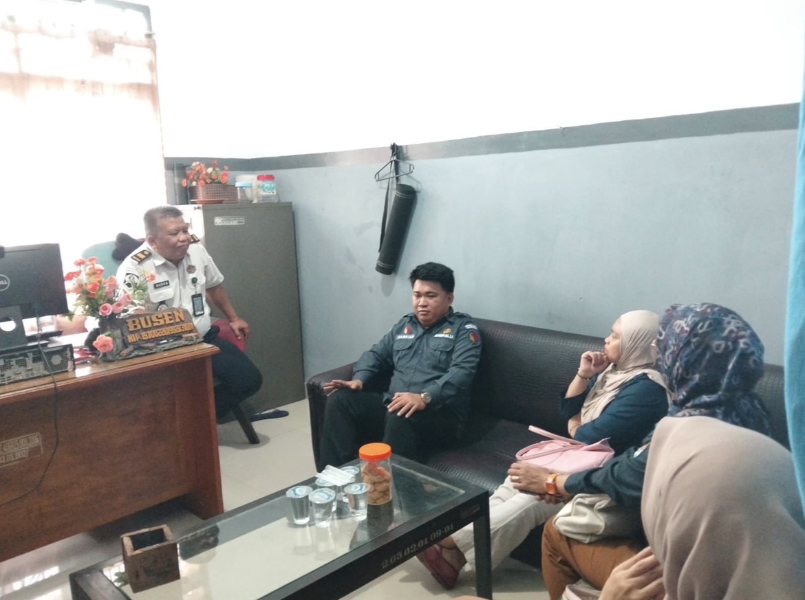 Koordinasi Bawaslu Kotamobagu dan KPU Kotamobagu di Rutan Kelas II B