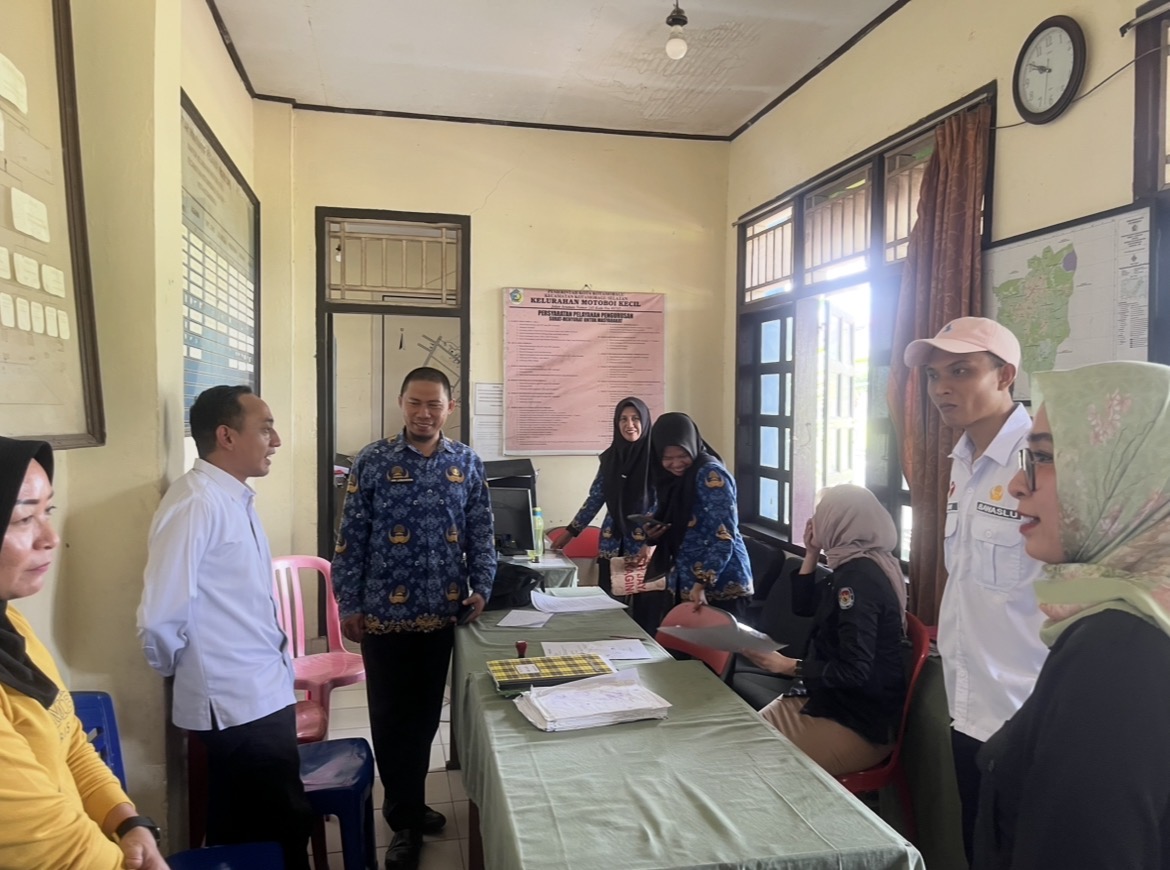 Pengawasan Coktas PDPB Triwulan II di Kelurahan Motoboi Kecil