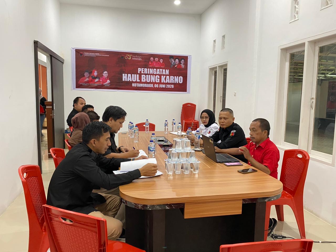 Verifikasi Faktual di Kantor DPC PDI Perjuangan Kotamobagu