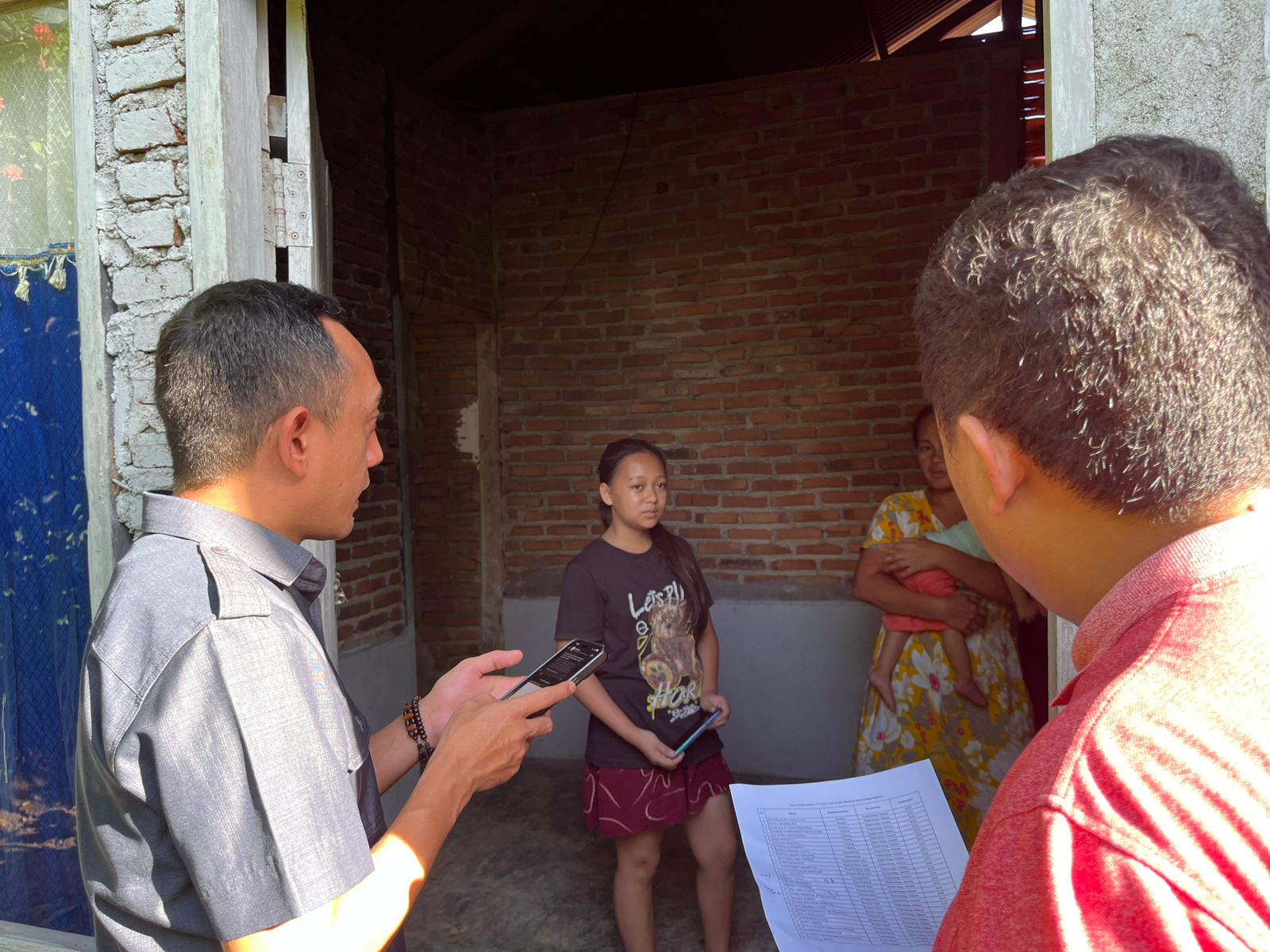 Uji Petik Data Pemilih Desa Poyowa Kecil