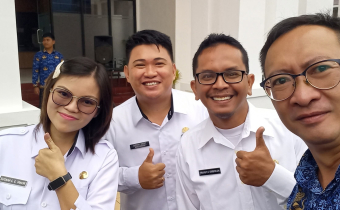 Koorsek Kotamobagu Adrian Herdy Dayoh Bersama CPNS Bawaslu Kotamobagu