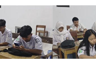 Pelaksanaan Post Test P2P Kotamobagu