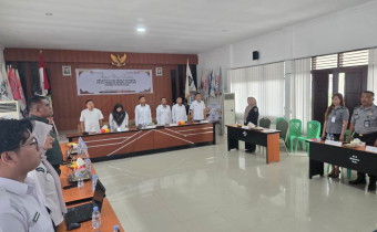 Foto Rapat Pleno Rekapitulasi PDPD Triwulan IV.