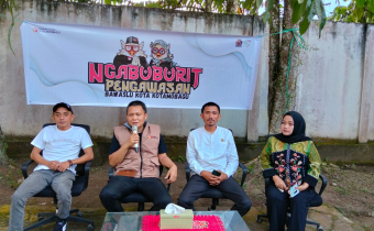 Perkuat Pengawasan Partisipatif, Bawaslu Kotamobagu Gelar "Ngabuburit Pengawasan" Bersama Alumni P2P